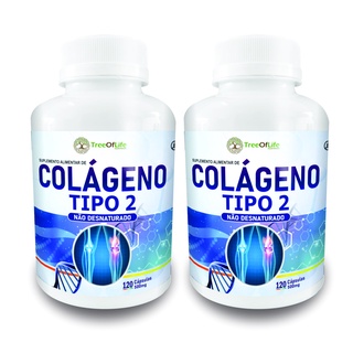 2x Colágeno Tipo II UC 2 com 240 Capsulas 40mg