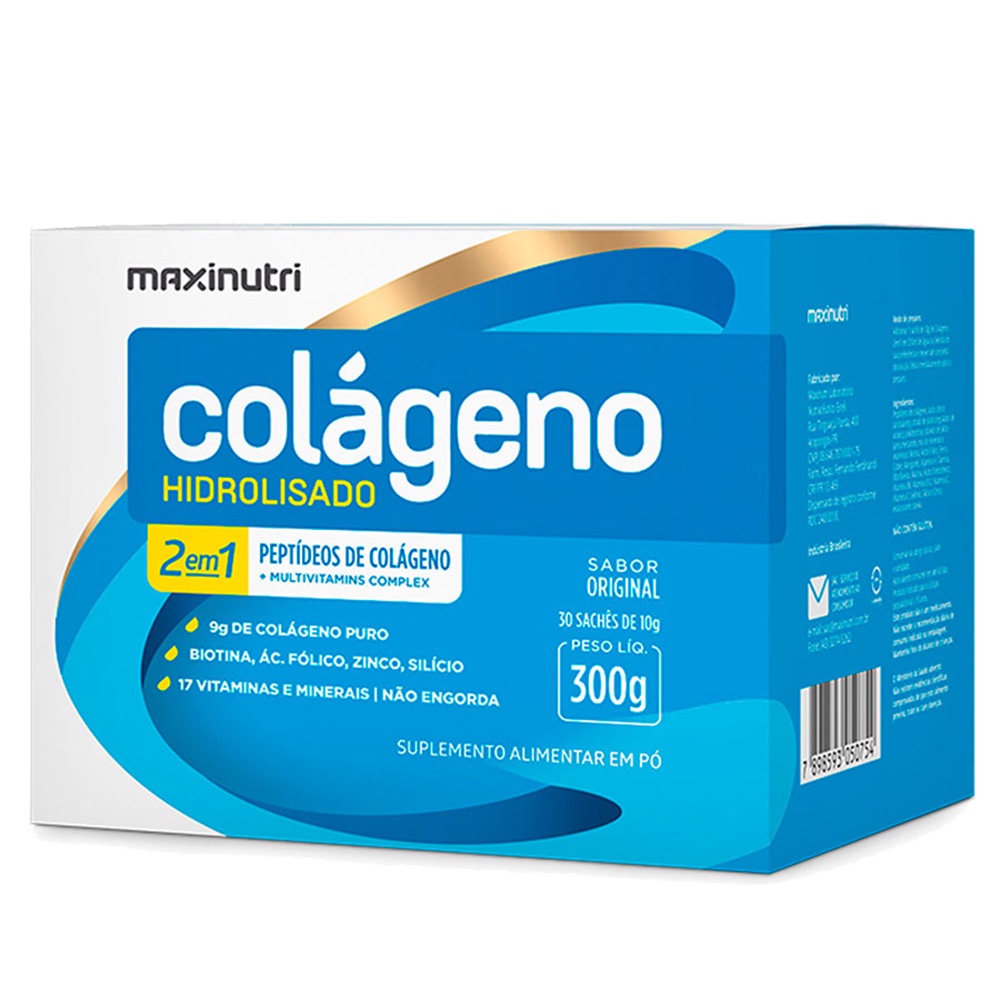 Colágeno Hidrolisado Sache Maxinutri: Onde Comprar | BuscaProdutos