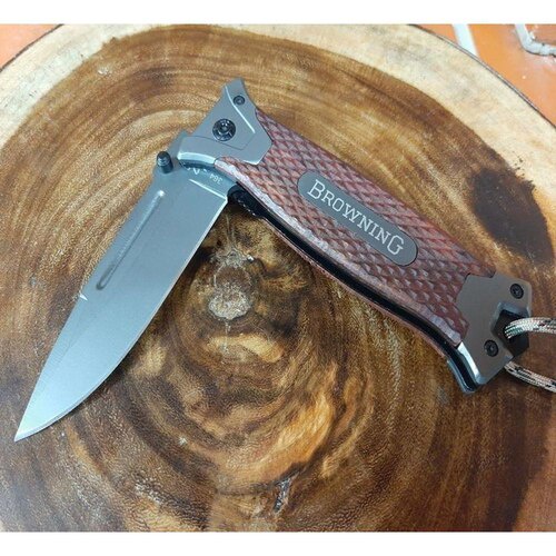 Canivete Semi Automático Browning Marron Mod-1911