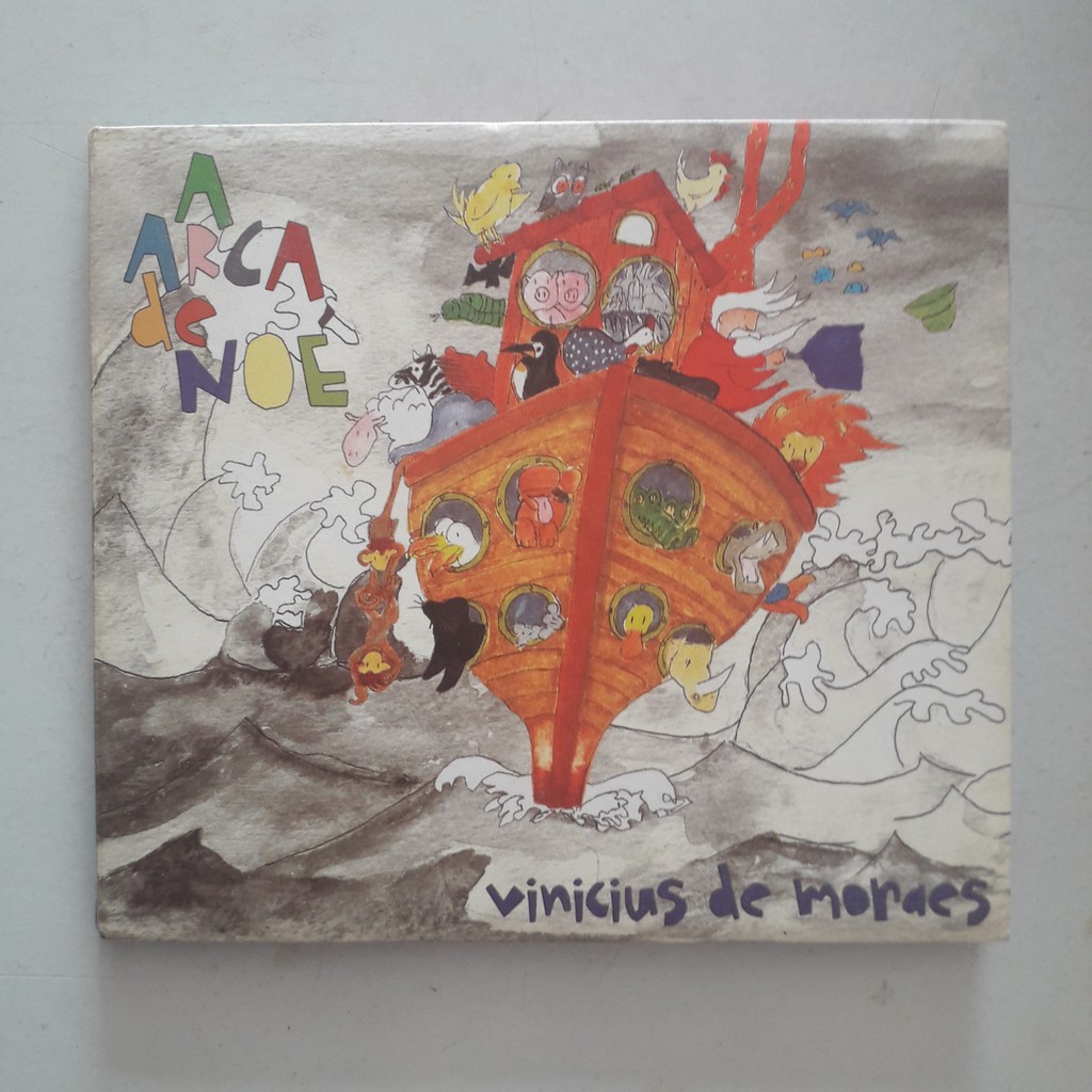 CD Vários - A Arca De Noé - Vinicius De Moraes - 2013 - Com Adesivos