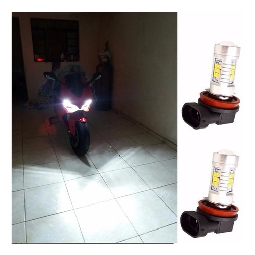 Lampadas H11 H9 Led Cree 3535 Moto Ducati Panigale 1199