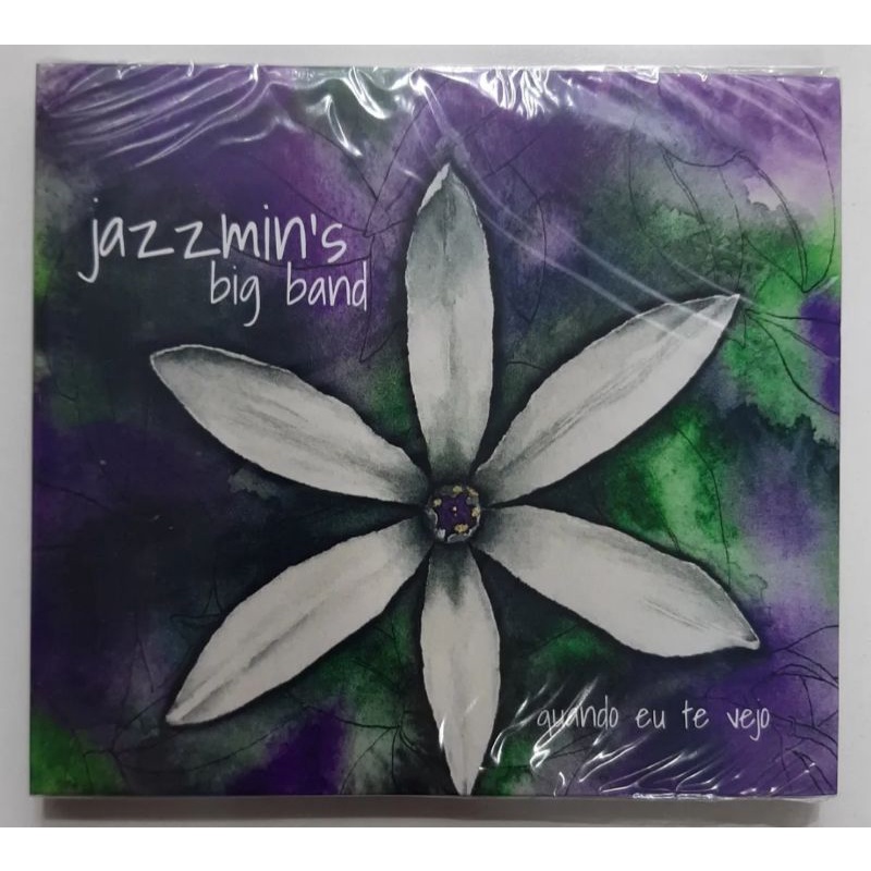 Cd - Jazzmin's Big Band - ( Quando Eu Te Vejo ) - Digipack
