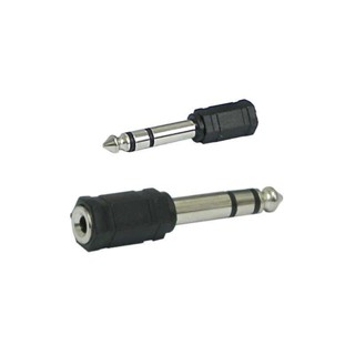 Plug Adaptador Audio P2 Femea X P10 Macho Estereo Niquel em Oferta na Shopee