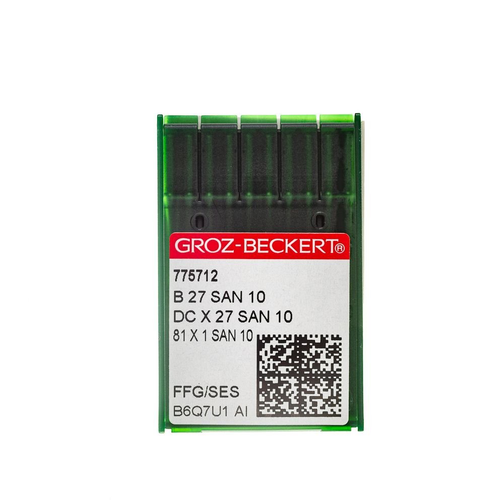 Agulha Ponta Bola  B27 DCX27 San 10 Máquina Overlock Interlock e Ponto Conjugada em Oferta na Shopee