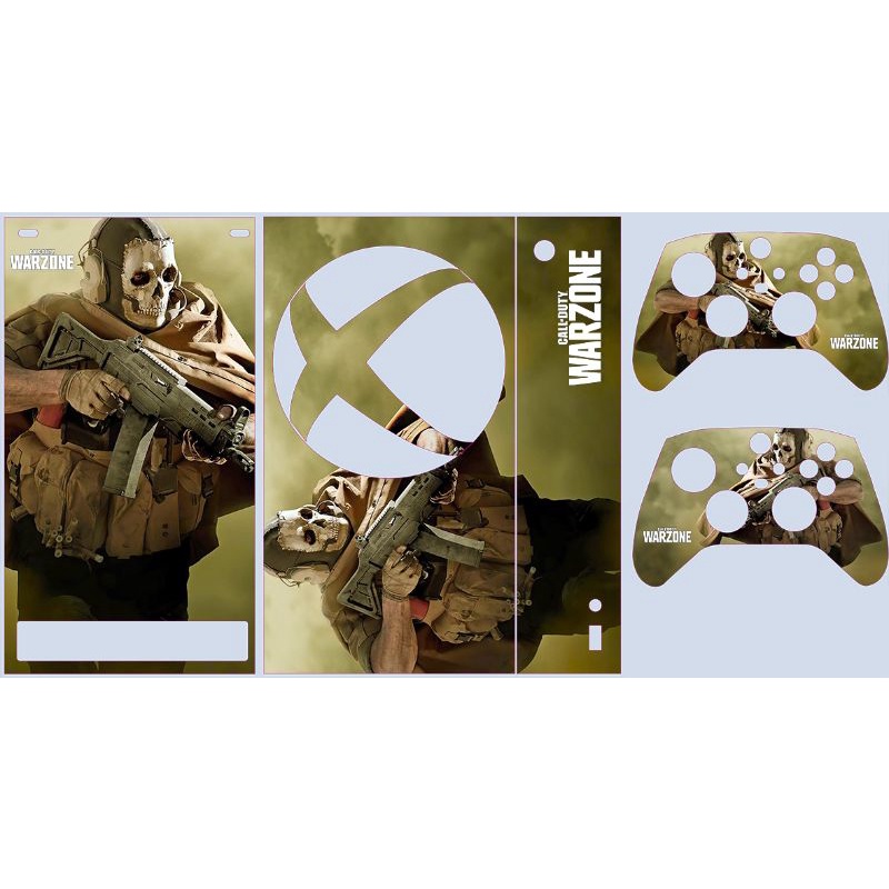 Skin Adesiva Xbox Series S - Warzone Ghost