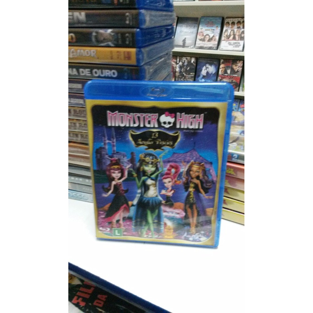 Blu-ray Original Do Filme Monster High - 13 Monster Desejos