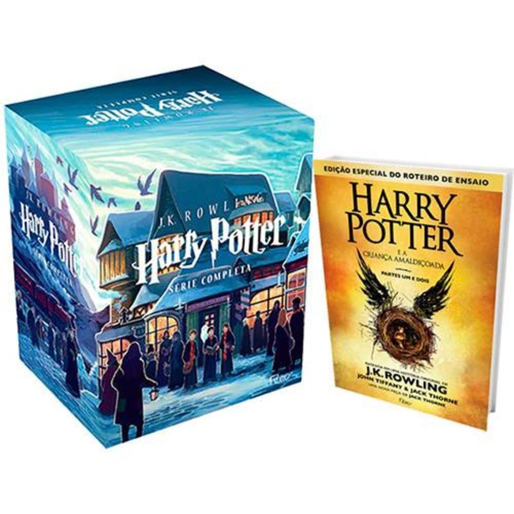 Livro - Coleção Harry Potter - 7 volumes + A Criança Amaldiçoada