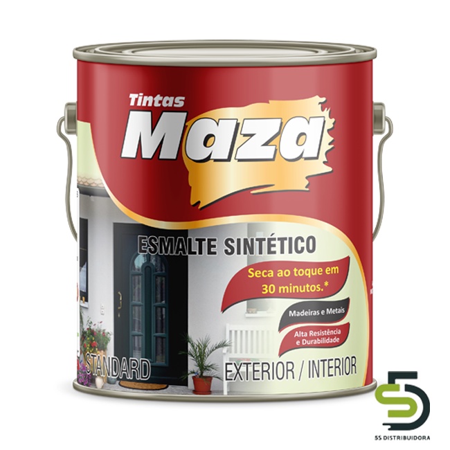 Tinta Esmalte Sintético 3,6 Litros  - Maza em Oferta na Shopee