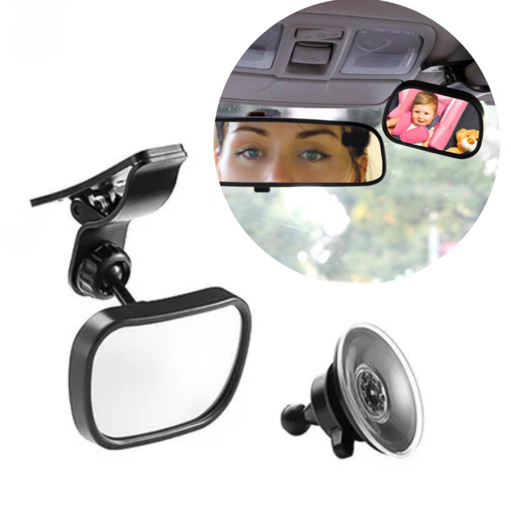 Espelho Interior Bebê Retrovisor Ver Banco Traseiro Carro