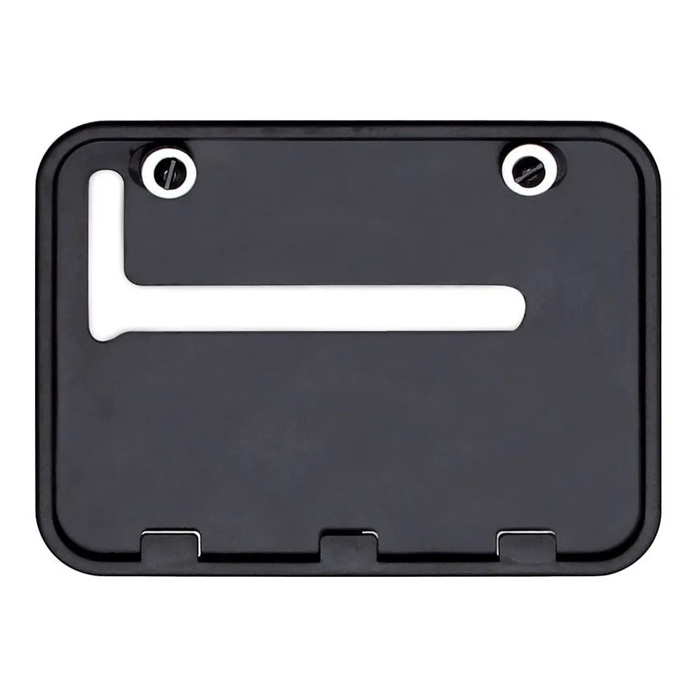 Moldura Porta Placa Moto - Modelo Mercosul 20x17cm