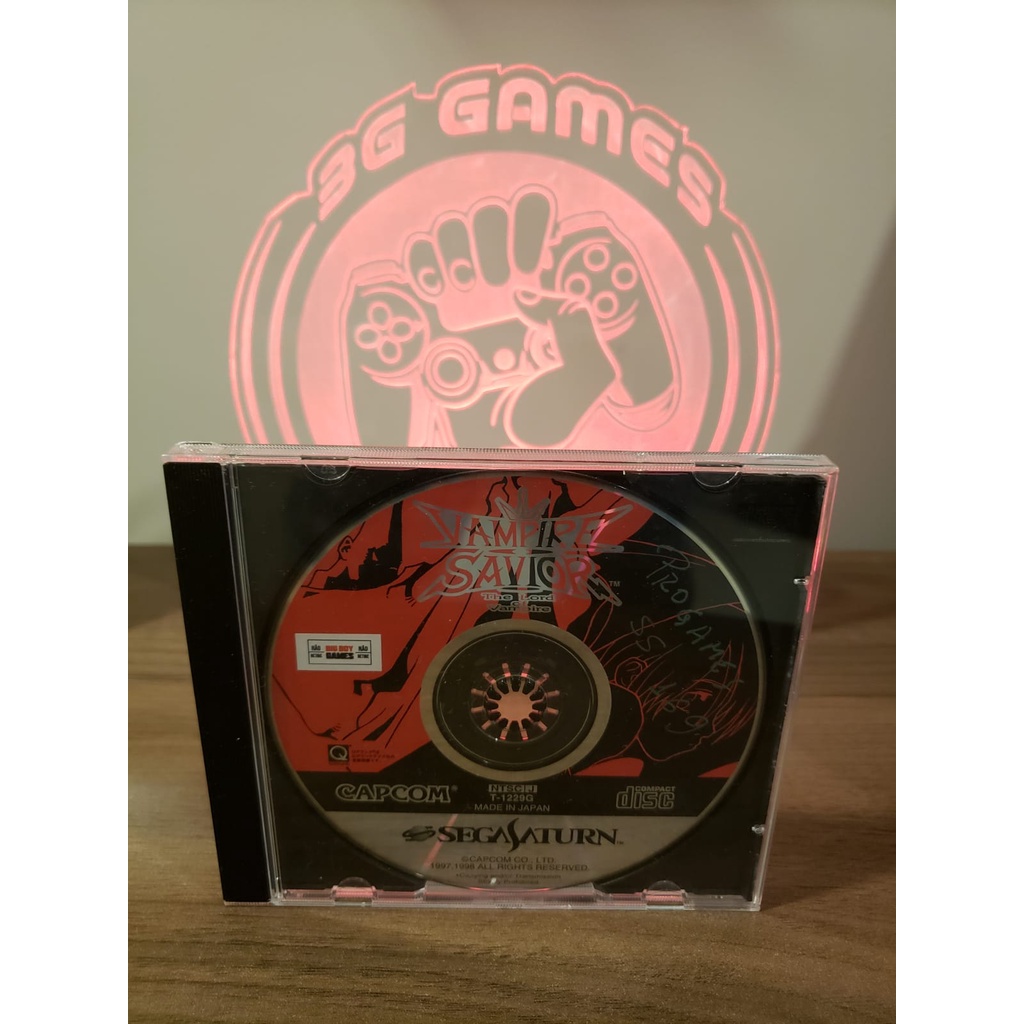 Vampire Savior (RAM Pack, reg card) - Sega Saturn - Jeux vidéo