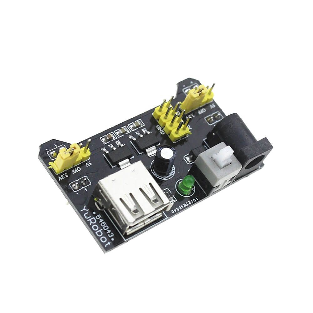 Fonte 12V Ajustável Para Protoboard 3.3V E 5V Arduino