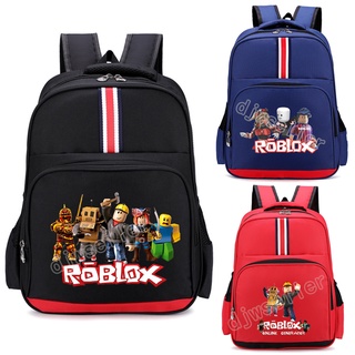 Robloxs Mochila Escolar Estudante De Grande Capacidade Criança Alta Quatily Meninos Meninas Dos Desenhos Animados Bookbag Presente