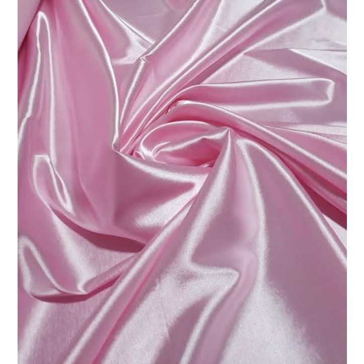 tecido cetim charmouse 1mt x 1,50 cor rosa bebê