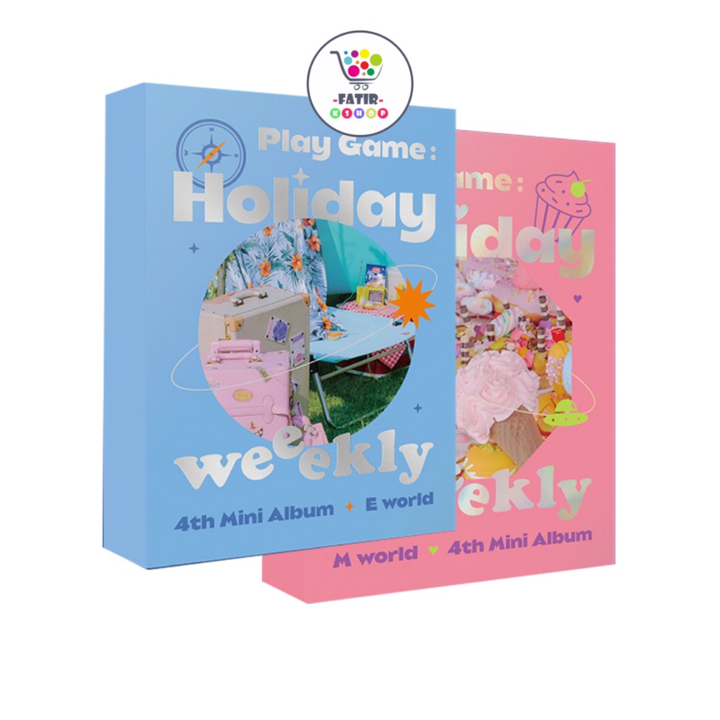 Weeekly Mini Album Vol 4 Play Game Holiday Shopee Brasil