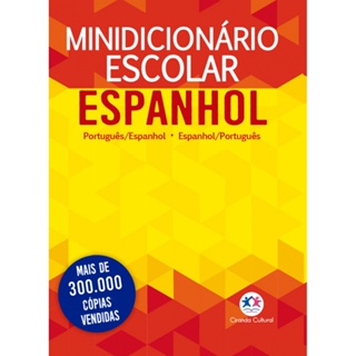 Livro - Minidicionário escolar Espanhol (papel off-set) - Capa comum - Ciranda Cultural em Oferta na Shopee