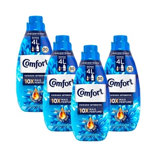 Kit 4 Amaciantes Concentrado Comfort Original 1L em Oferta na Shopee
