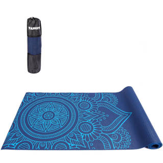 Tapete Yoga Mat Pilates PVC Com Estampa e Bolsa Yangfit em Oferta na Shopee