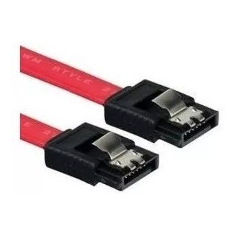 Cabo De Dados Sata 3 Blindado + Trava 6 Gb/s 40cm Blu-ray = Compatível com SATA I ( 1.5Gb/s ), SATA II ( 3Gb/s ), SATA III ( 6Gb/s )