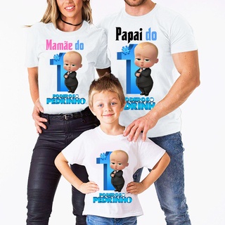 Camisetas Poderoso Chefinho Fam Ilia 3pçs