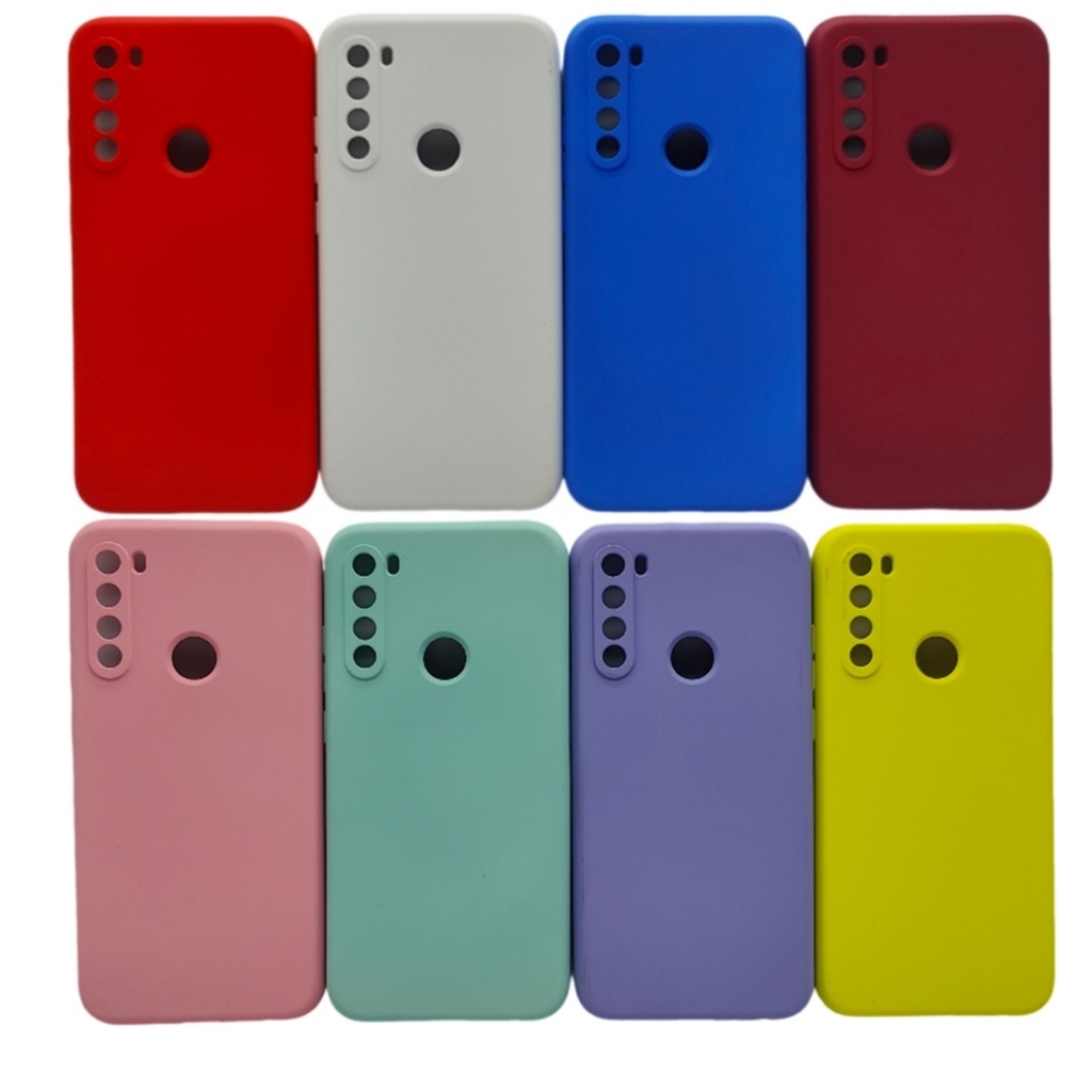 Capa Capinha Xiaomi Redmi Note 8 Silicone Aveludado Case Mi Note8