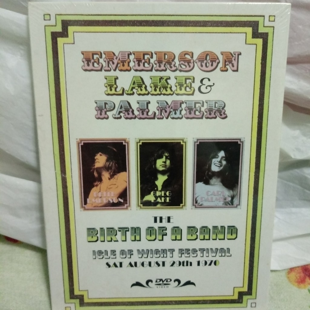 Dvd Emerson Lake & Palmer - The Birth Of A Band (Digipak lacrado)