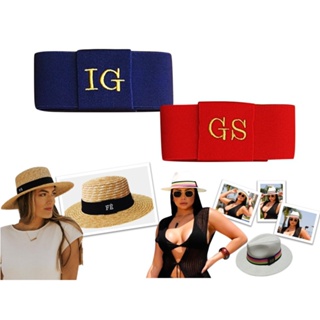 2 FAIXAS EXTRA PARA USAR EM CHAPÉU INICIAIS NOME OU PALAVRA BORDADO ENVIO IMEDIATO em Oferta na Shopee