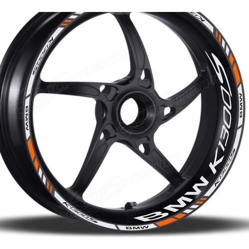 Friso + Adesivo Interno Refletivo M7 Roda Moto Bmw K 1300 S