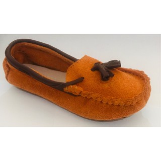 Mocassim Infantil Feminino Em Couro Legítimo com Pinduricalho em Oferta na Shopee