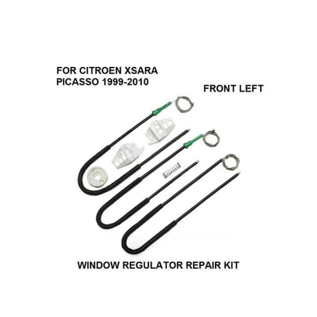 Kit de Reparo de Máq. Vidro Elétrico Xsara Picasso Dianteiro c/arraste