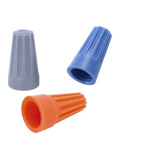 100X Emenda de Fios Conector Torção 0,8mm A 6mm (Pacote 40CZ/30AZ/30LR)