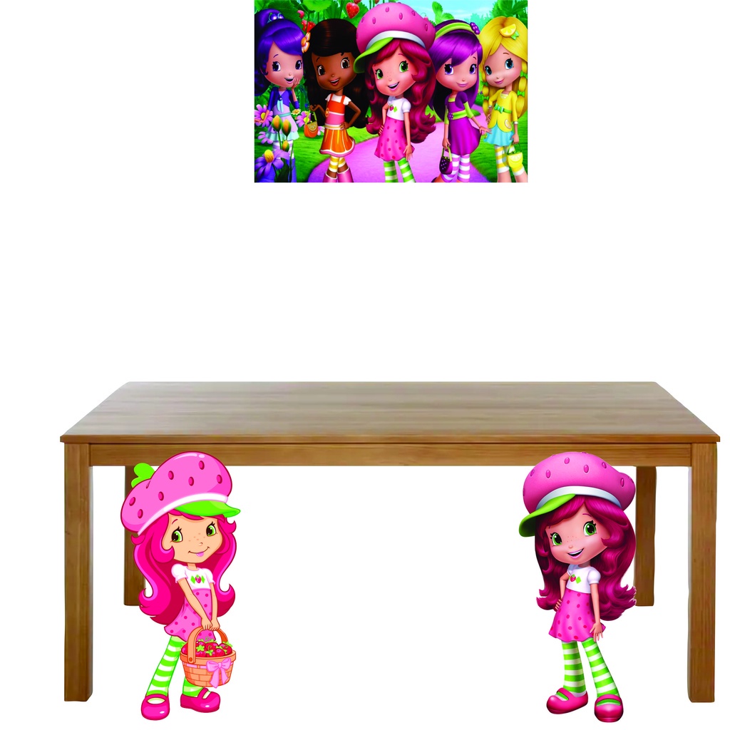 Kit Totens Display moranguinho adulta - Display para chão  + Painel