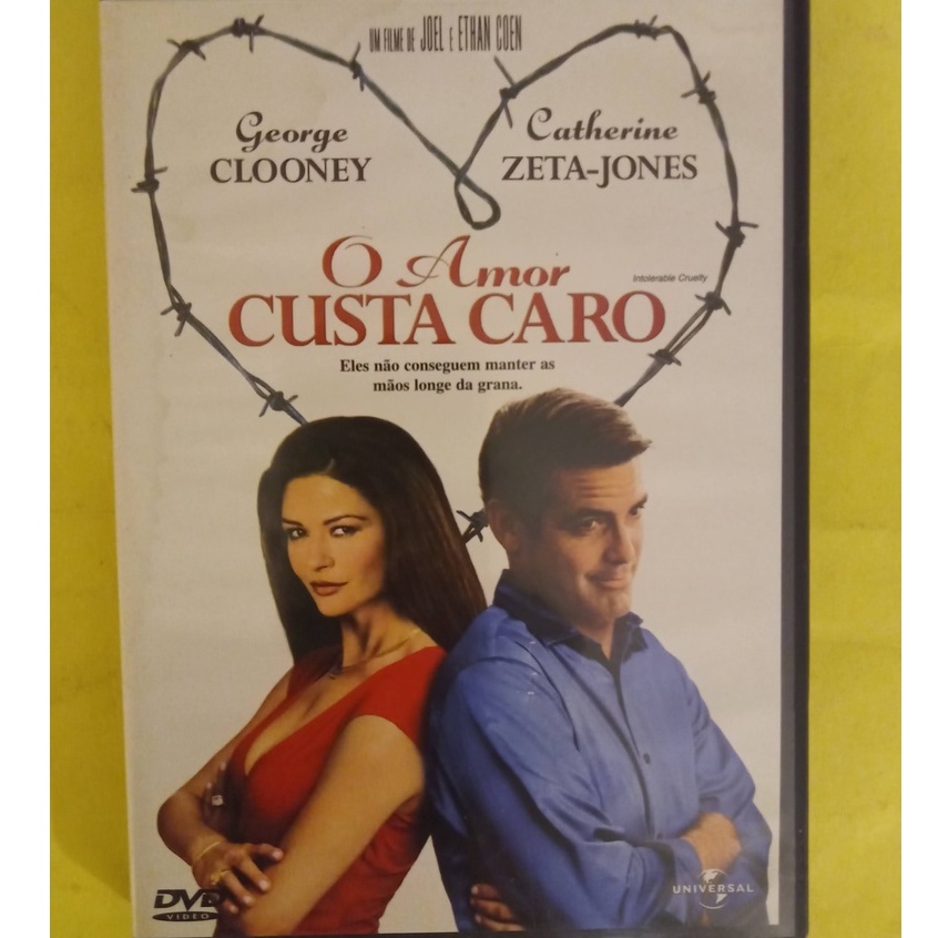 O amor custa caro - dvd George Clooney, Catherina Zeta-Jones