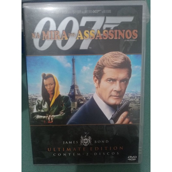 007 Na mira dos assassinos DVD Duplo James Bond Roger Moore Christopher Walker Grace