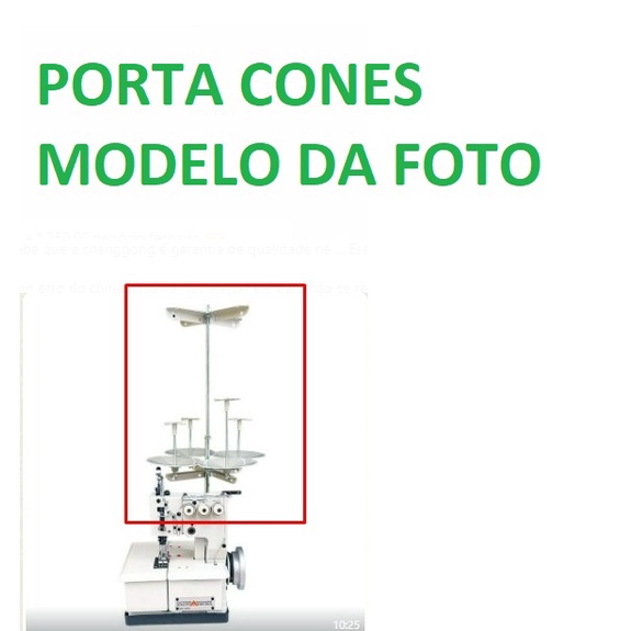 Galoneira  Semi Industrial 3 agulhas com motor acoplado 250w 110 ou 220v+Vies Brinde