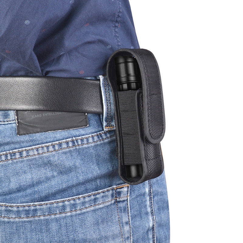 XI Suporte De Náilon Adesivo Cinto Bolsa Para Caso Lanterna LED Tocha Universal Portátil FENIX UC30 UC35 E3