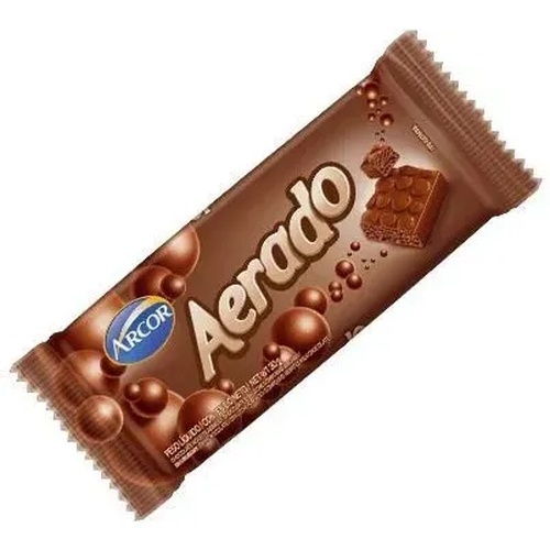 Arcor Chocolate Aerado Chokko Ao Leite 30 gramas. | Shopee Brasil