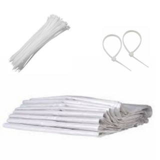 Sacos Para Silagem 75x105 BR 200 Micras C/ Lacre - 50 unid em Oferta na Shopee