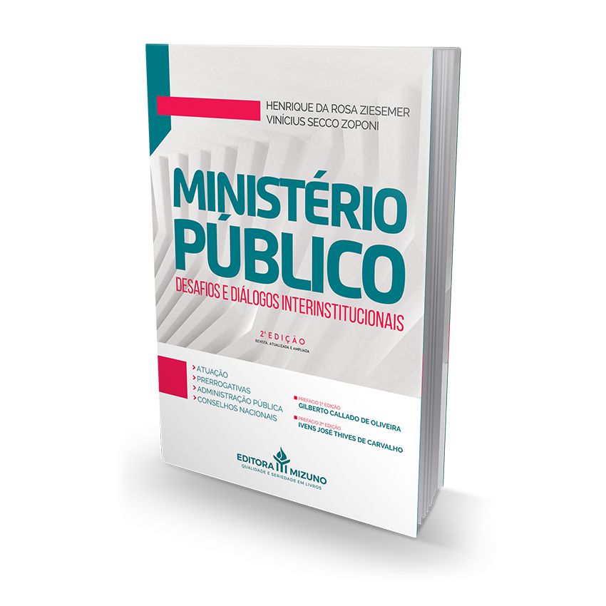Imagem Ministério Público - Desafios e Diálogos Interinstitucionais - 2ª Edição - Livro para Advogado OAB Concursos Públicos Jurídico