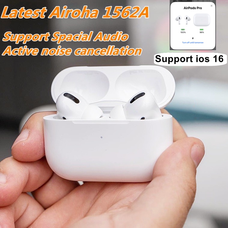 O Mais Novo Airoha 1562A chip AirPods Pro TWS Fones De Ouvido Sem Fio Bluetooth Com Cancelamento De Ruído Ativo Áudio Espacial