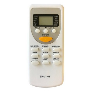Controle remoto pra Ar Condicionado York Komeco Rheem Zh/jt-03 novo Envio Imediato