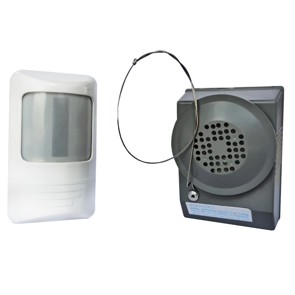 Detector Presença Anunciador Campainha Sonoro R.S Nacional