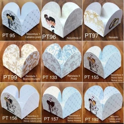 50 forminhas para doces novinhos casamento noivado//