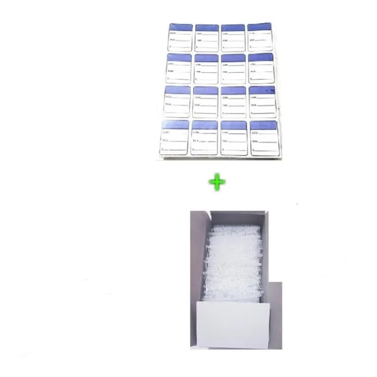 5.000 pins + 1000 Etiquetas Para pistola Tag em Oferta na Shopee