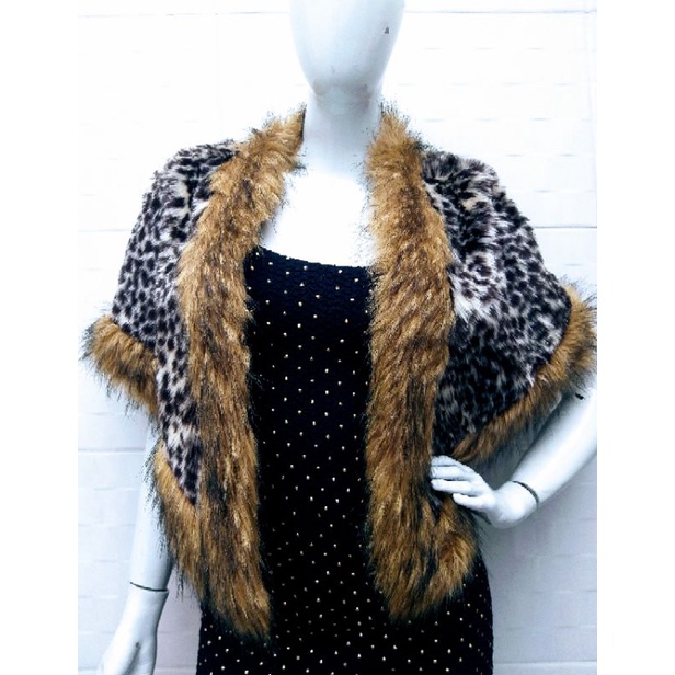Estola de Pelé sintética Animal Print