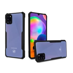 Capa Case Capinha Dual Shock X Gshield Preta Samsung Galaxy A31 Proteção Militar Reforçada