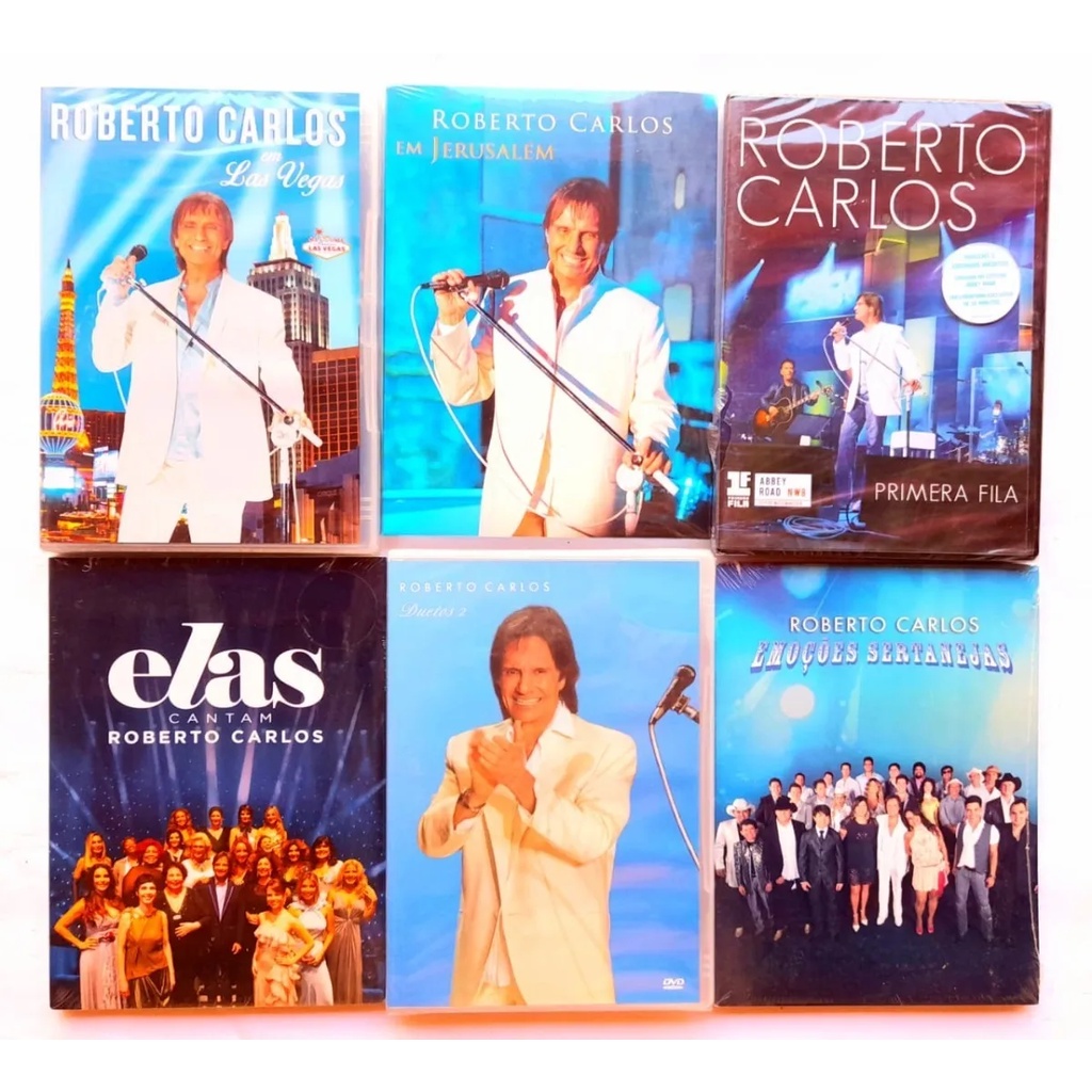 Dvd Rei Roberto Carlos