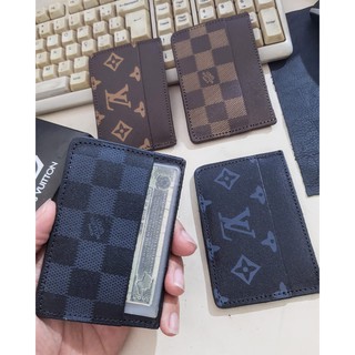 Porta Cartões LV, Carteira em Couro Importado Masculino / Feminino