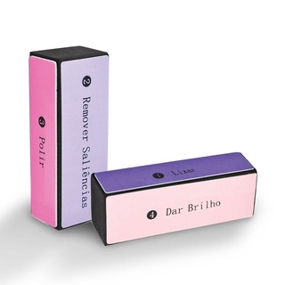 Lixa de Unha Bloco Polidora Manicure Pedicure 1 Unidade