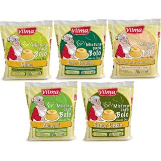 Massas Pronta para bolos vilmas 400g varios sabores 1 unidade em Oferta na Shopee
